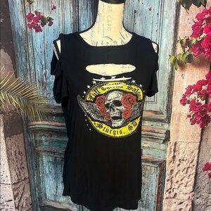 Full Throttle Saloon Sturgis T-shirt, size medium, good condition